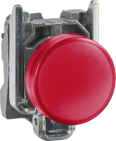 Schneider Electric XB4BVB4 Signaallamp Rood 24 V/DC, 24 V/AC 1 stuk(s)