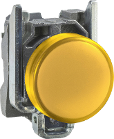 Schneider Electric XB4BVB5 Signaallamp Geel 24 V/DC, 24 V/AC 1 stuk(s)