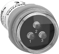Schneider Electric XB5EV57K4 Verlichte melder 1 stuk(s)