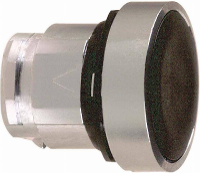 Schneider Electric ZB4BA2 Harmony ZB4BA2 Druktoets 1 knop Zwart Druk ontgrendeling 1 stuk(s)