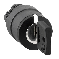 Schneider Electric ZB5AG7 Harmony ZB5AG7 Sleutelschakelaar Sleutel Zwart 3 x 45 ° Sleutel ontgrendeling 1 stuk(s)