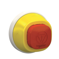 Schneider Electric ZB5AS84W2M Noodstopknop Voor noodstop 230 V IP66, IP67, IP69, IP69K 1 stuk(s)