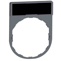 Schneider Electric ZBY2101C0 ZBY2101C0 Schilddrager (l x b) 40 mm x 30 mm Zonder markering 1 stuk(s) Piece