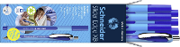 Schneider Schreibgeräte 6x Slider Edge XB + 1x Slider Rave XB blau 152257 Balpen Kleur inkt: Blauw 7 stuk(s)