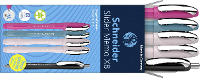 Schneider Schreibgeräte Etui 4x Memo + 1x Rave sortiert 150255 Balpen Kleur inkt: Blauw 5 stuk(s)