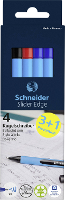 Schneider Schreibgeräte Kugelschreiber Slider Edge XB 4er Kartonetui, 3+1 Aktion 152271 Balpen 4 stuk(s)