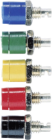 Schnepp BU 2400 Miniatuur laboratoriumconnector Bus, inbouw verticaal Stift Ø: 2 mm Zwart 1 stuk(s)