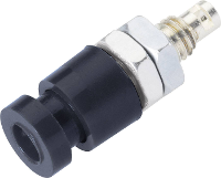 Schnepp EBU 2424 Laboratoriumbus Bus, inbouw verticaal Stift Ø: 2.4 Mm Groen 1 stuk(s)