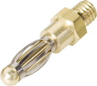 Schnepp EFK 3000 Pluimstekker Stekker, inbouw verticaal Stift Ø: 3 mm Zilver 1 stuk(s)