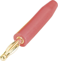 Schnepp FK 2000 Lamellenstekker Stekker, recht Stift Ø: 2 mm Rood 1 stuk(s)