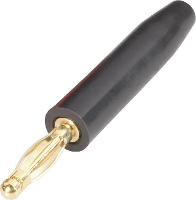 Schnepp FK 2000 Lamellenstekker Stekker, recht Stift Ø: 2 mm Zwart 1 stuk(s)