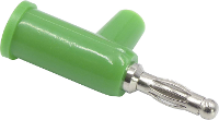 Schnepp FK 4105 GR Banaanstekker Stekker, recht Stift Ø: 4 mm Groen 1 stuk(s)