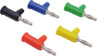 Schnepp FK 4105 WS Banaanstekker Stekker, recht Stift Ø: 4 mm Wit 1 stuk(s)