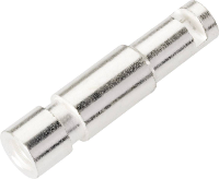 Schnepp KP 2400 Laboratoriumbus Bus, recht Stift Ø: 2.4 Mm Zilver 1 stuk(s)