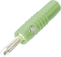 Schnepp S 4004 S Pluimstekker Stekker, recht Stift Ø: 4 mm Zwart 1 stuk(s)