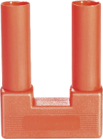 Schnepp SI FK 19/4 rt Veiligheids kortsluitingstekker Rood Stift Ø: 4 mm Penafstand: 19 mm 1 stuk(s)