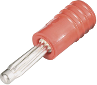 Schnepp ÜS 4020 rt Overgangsstekker Stekker 4 mm   Bus 2 mm Rood 1 stuk(s)