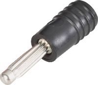 Schnepp ÜS 4020 sw Overgangsstekker Stekker 4 mm   Bus 2 mm Zwart 1 stuk(s)