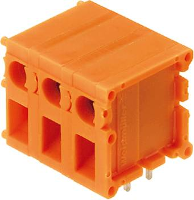 Schroefklemblok Oranje 0393660000 WeidmÃ¼ller Inhoud: 25 stuk(s)
