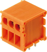 Schroefklemblok Oranje 0594060000 WeidmÃ¼ller Inhoud: 50 stuk(s)