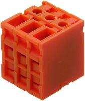 Schroefklemblok Oranje 1786550000 WeidmÃ¼ller Inhoud: 50 stuk(s)