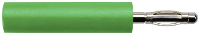 Schützinger Adapter Stift Ø: 2 mm Groen 1 stuk(s)