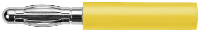 Schützinger Adapter Stift Ø: 4 mm Geel 1 stuk(s)