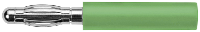 Schützinger Adapter Stift Ø: 4 mm Groen 1 stuk(s)