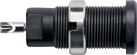 Schützinger DI SEB 3400 Ni / SW Veiligheids inbouwbus Zwart 1 stuk(s)