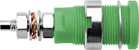 Schützinger DI SEB 6446 Ni / GN Veiligheids inbouwbus Groen 1 stuk(s)