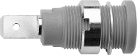 Schützinger DI SEB 6452 Ni / GR Veiligheids inbouwbus Grijs 1 stuk(s)
