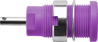 Schützinger DI SEB 6525 Ni / PVI Veiligheids inbouwbus Violet 1 stuk(s)