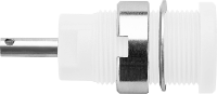 Schützinger DI SEB 6525 Ni / WS Veiligheids inbouwbus Wit 1 stuk(s)