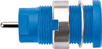 Schützinger DI SEB 8632 Ni / BL Veiligheids inbouwbus Blauw 1 stuk(s)
