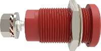 Schützinger DI SEB 9424 Ni / RT Veiligheids inbouwbus Recht Rood 1 stuk(s)