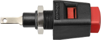 Schützinger ESD 6554 / RT Sneldrukklem Rood 5 A 1 stuk(s)