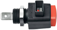Schützinger ESD 798 / RT Veiligheids sneldrukklem Rood 16 A 1 stuk(s)