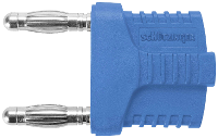 Schützinger Kortsluitingsstekker Blauw 1 stuk(s)