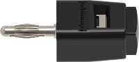 Schützinger SDK 502 / SW Sneldrukklem Zwart 16 A 1 stuk(s)