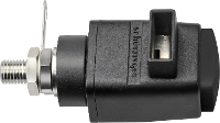 Schützinger SDK 5230 / SW Veiligheids sneldrukklem Zwart 16 A 1 stuk(s)