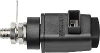Schützinger SDK 800 / SW Veiligheids sneldrukklem Zwart 16 A 1 stuk(s)
