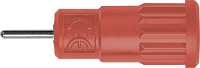 Schützinger SEPB 6887 Ni / RT Naaf met geperste veiligheidsbus Rood 1 stuk(s)