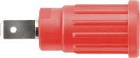 Schützinger SEPB 7089 Ni / RT Naaf met geperste veiligheidsbus Rood 1 stuk(s)