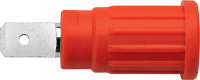 Schützinger SEPB 7090 Ni / RT Naaf met geperste veiligheidsbus Rood 1 stuk(s)