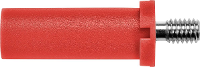 Schützinger SFK 8465 Ni / M4 / 7 / RT Veiligheids veerkorf inbouwbus Rood 1 stuk(s)
