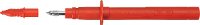 Schützinger SPS 2124 Ni / RT SPS 2124 Ni / RT Veiligheids testpunt Bus 4 mm Rood 1 stuk(s)