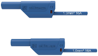 Schützinger Veiligheidsmeetsnoer 150 cm Blauw 1 stuk(s)
