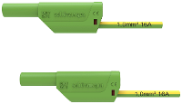 Schützinger Veiligheidsmeetsnoer 150 cm Groen geel 1 stuk(s)