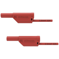 Schützinger Veiligheidsmeetsnoer 150 cm Rood 1 stuk(s)