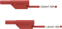 Schützinger VSFK 8500 / SIL1 / 200 / RT Veiligheidsmeetsnoer 4mm stekker 4mm stekker 200.00 Cm Rood 1 stuk(s)